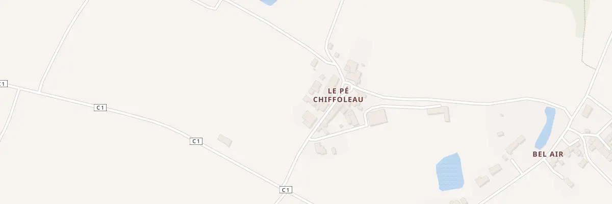 Plan du 5 Le Pé Chiffoleau à Saint-Lumine-de-Coutais
