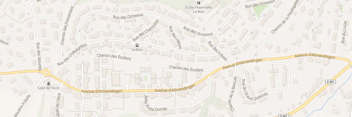 Plan du 42 Rue des Chataigniers à Cherbourg-en-Cotentin
