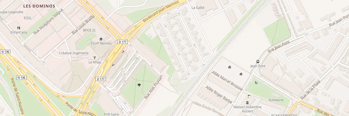Plan du 20 Rue des Lilas à Saint-Jacques-de-la-Lande