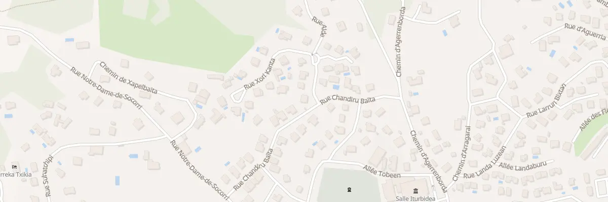 Plan du 21 Rue Chandiru Baita à Urrugne