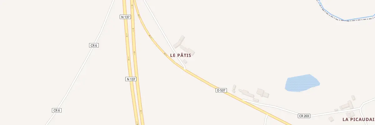 Plan du 10 Le Patis à Derval