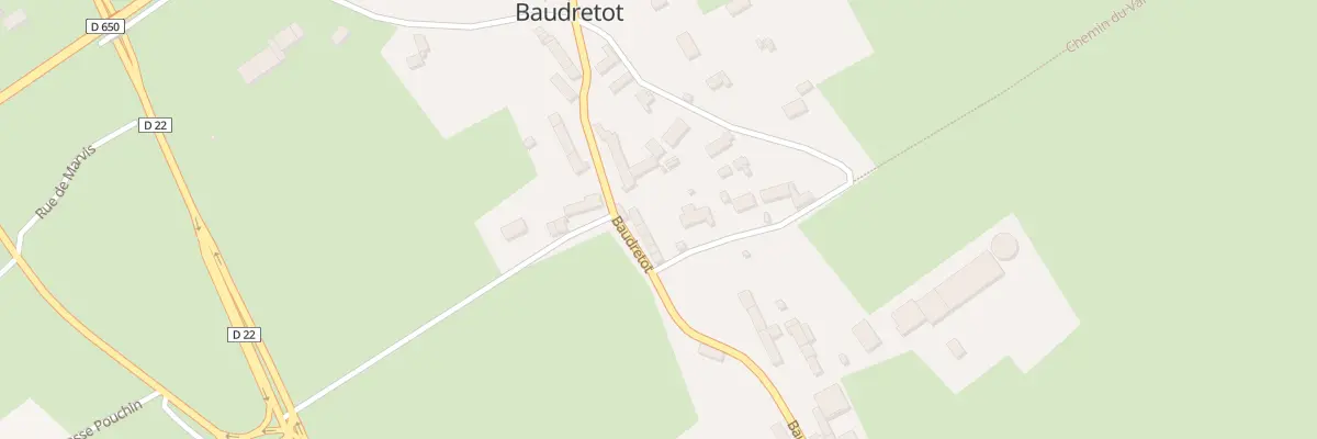 Plan du 61 Beaudretot à Virandeville