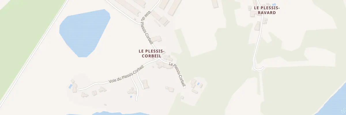 Plan du 5138 Plessis Corbeil à Vendrennes
