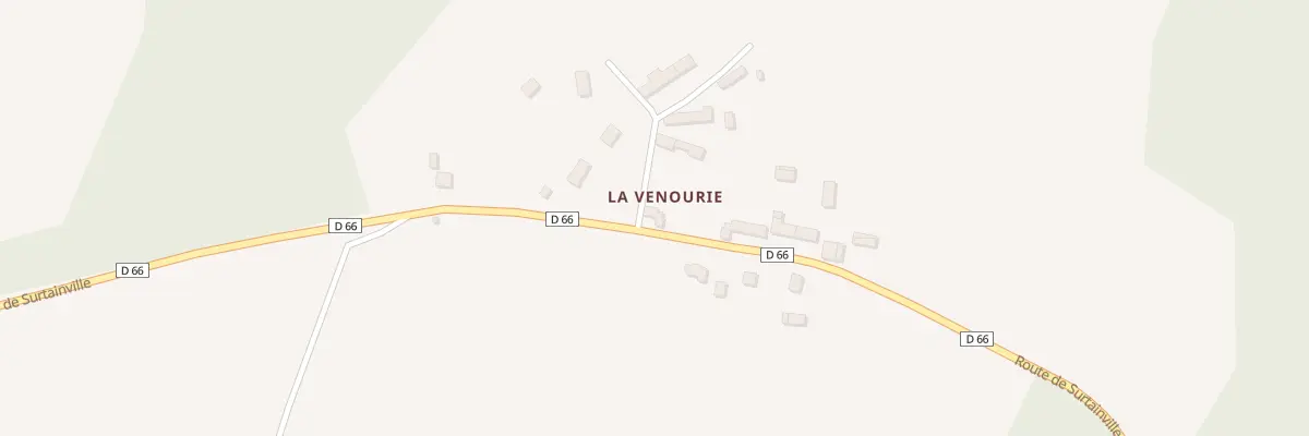 Plan du 12 Imp de la Venourie Le Vretot à Bricquebec-en-Cotentin