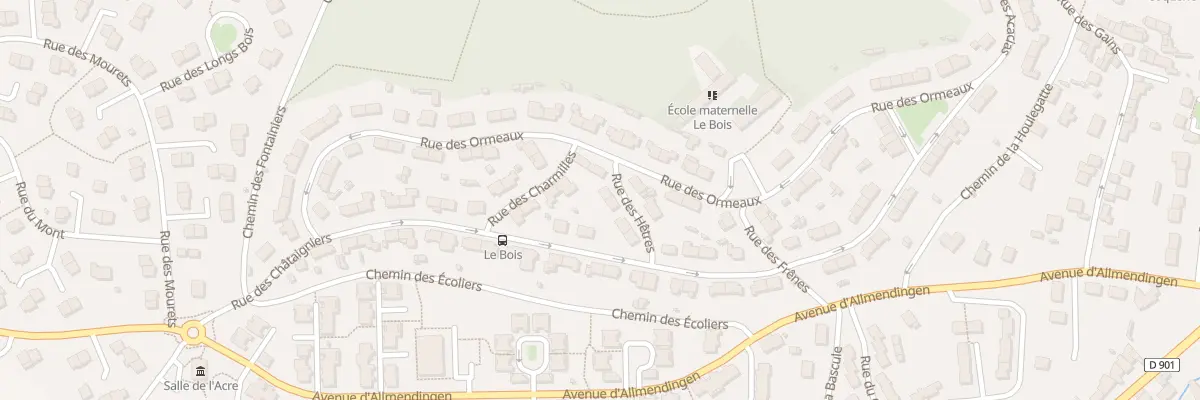 Plan du 1 Rue des Hêtres à Cherbourg-en-Cotentin