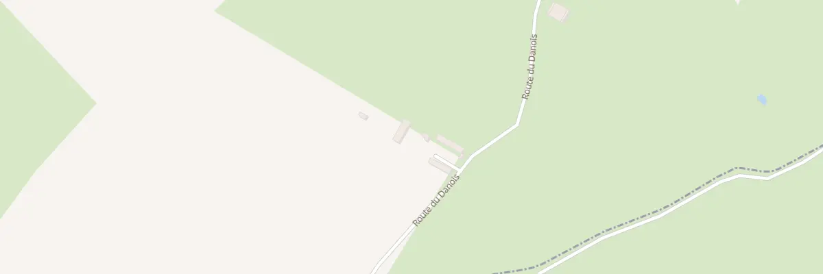 Plan du 866 Rte du Danois Le Vretot à Bricquebec-en-Cotentin