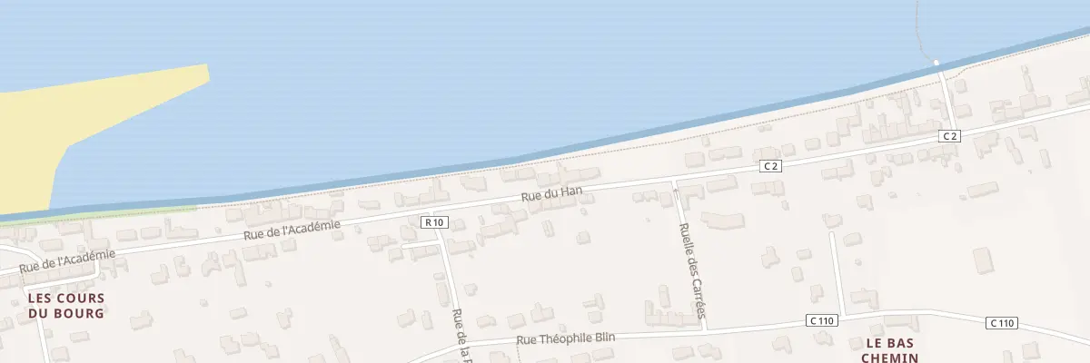 Plan du 55 Rue du Han à Cherrueix