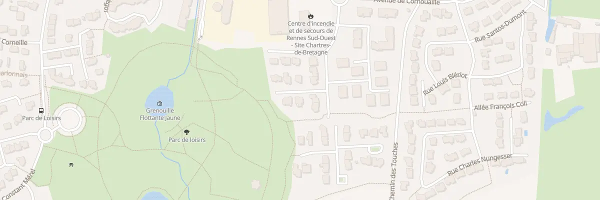 Plan du 1 All Paul Cézanne à Chartres-de-Bretagne
