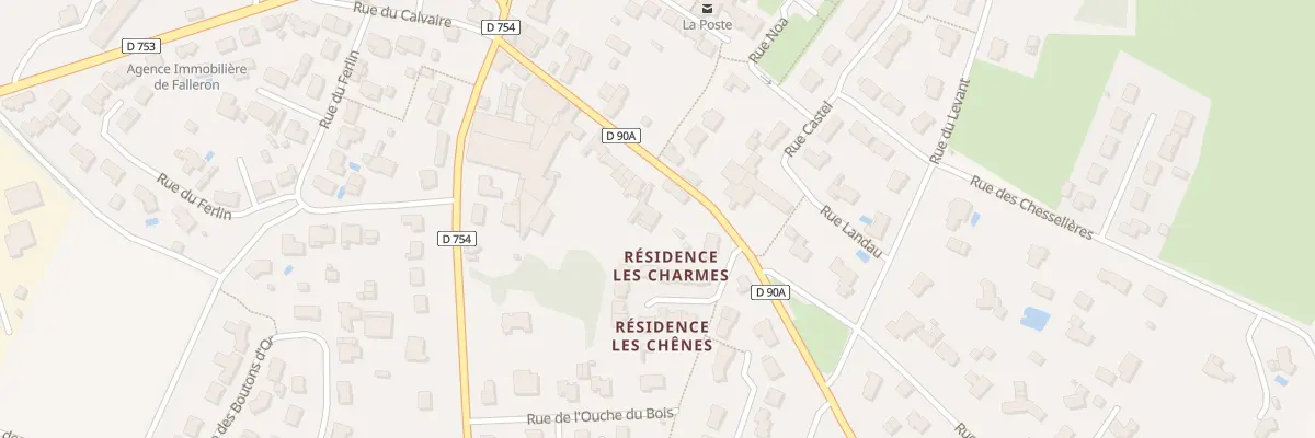 Plan du 16B Rue de la Crx des Marechaux à Falleron