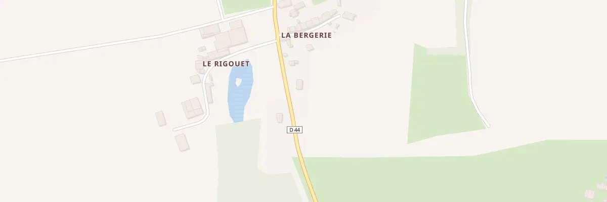 Plan du 6 La Bergerie à Vay