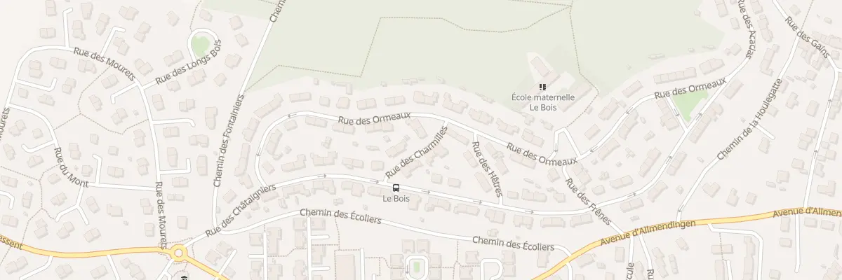 Plan du 1 Rue des Charmilles - Querquevi à Cherbourg-en-Cotentin