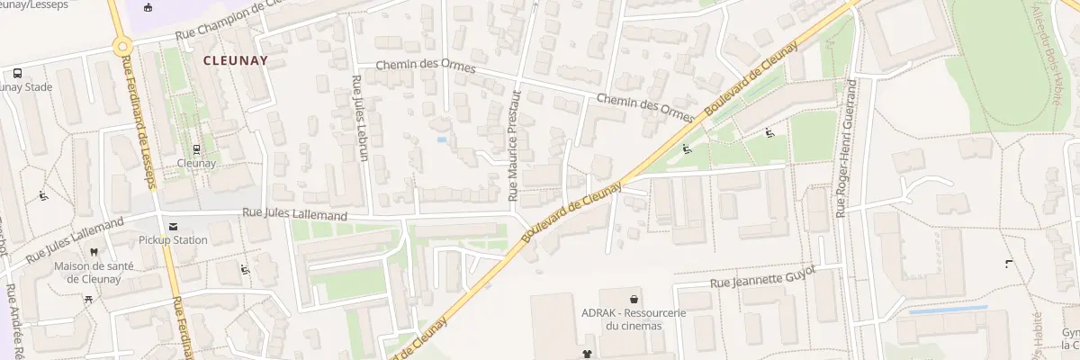 Plan du 10 Sq Constant Margueritte à Rennes
