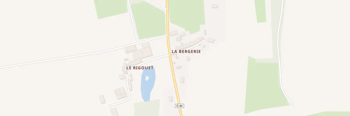 Plan du 10 La Bergerie à Vay
