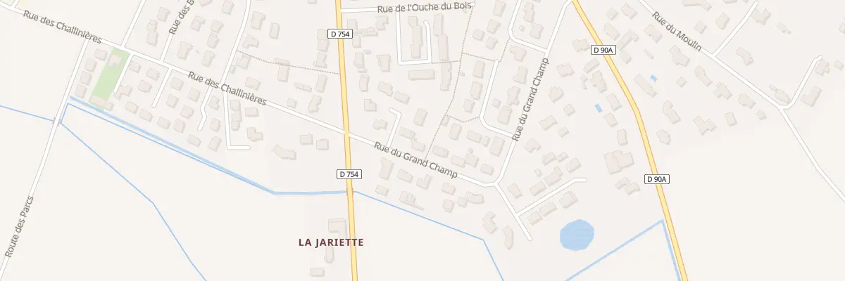 Plan du 7 Rue du grand champ à Falleron