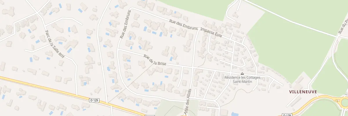 Plan du 60 Rue de la Brise à Talmont-Saint-Hilaire