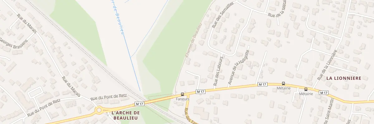 Plan du 168B Bd de la Libération à Couëron
