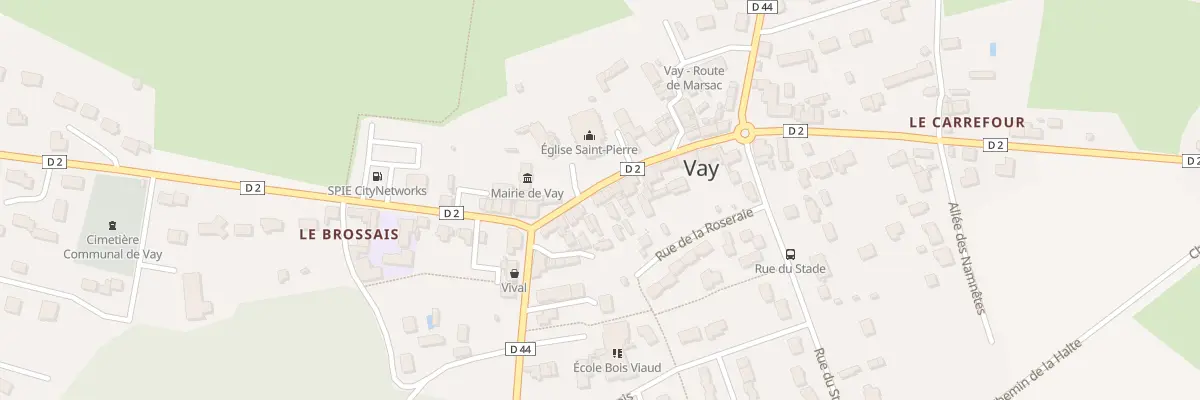 Plan du 12 Rue Principale à Vay