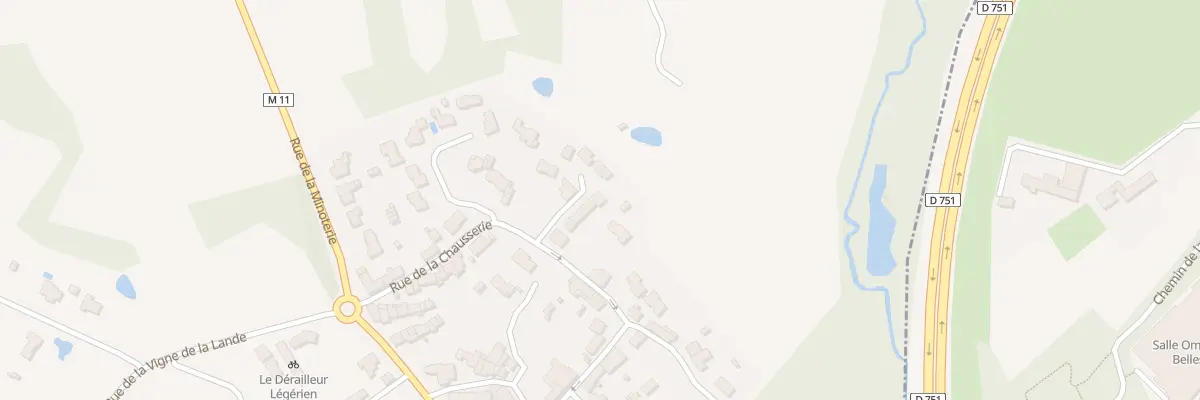 Plan du 10 Sq de la Chaussérie à Saint-Léger-les-Vignes