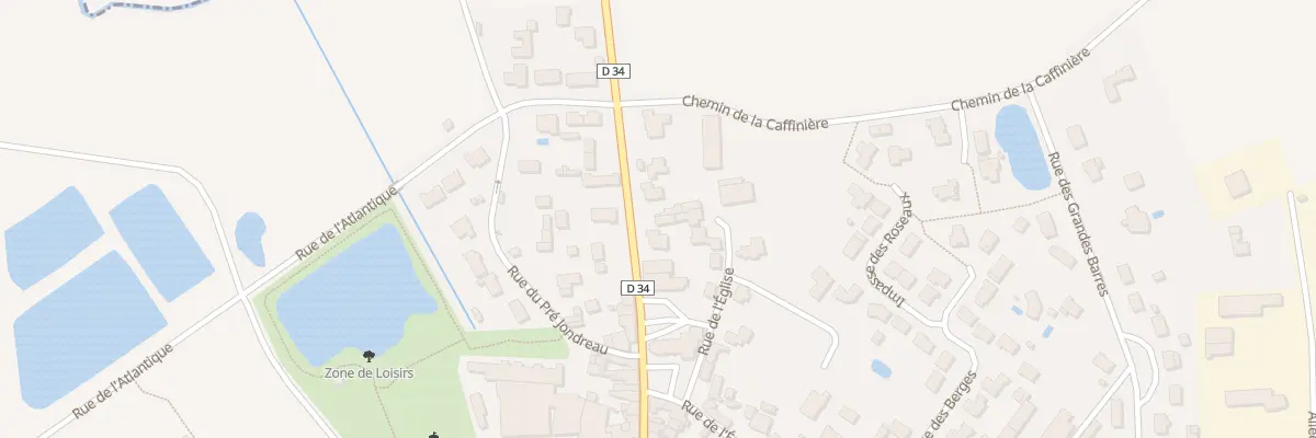 Plan du 30 Rue de nantes à Falleron