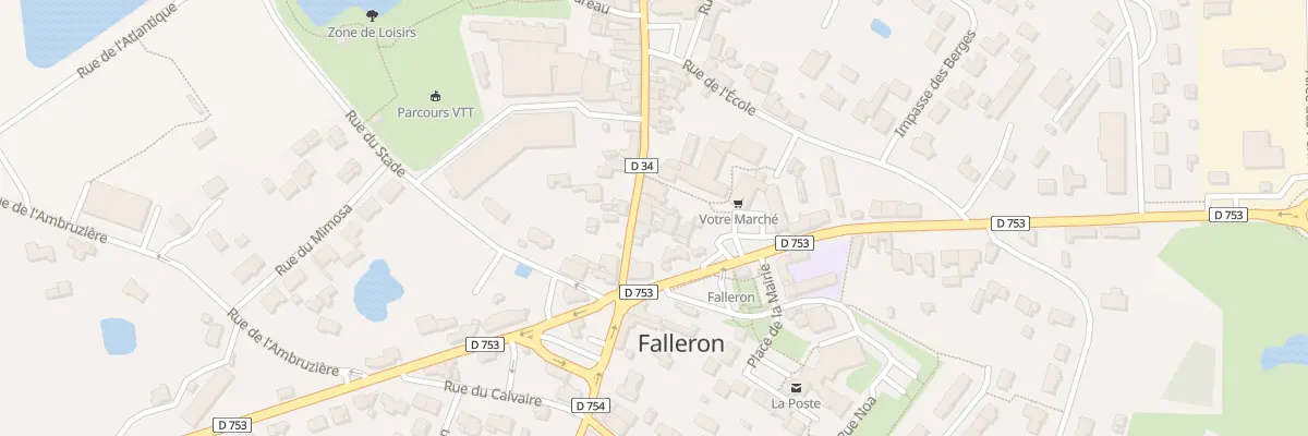 Plan du 6A Rue de nantes à Falleron