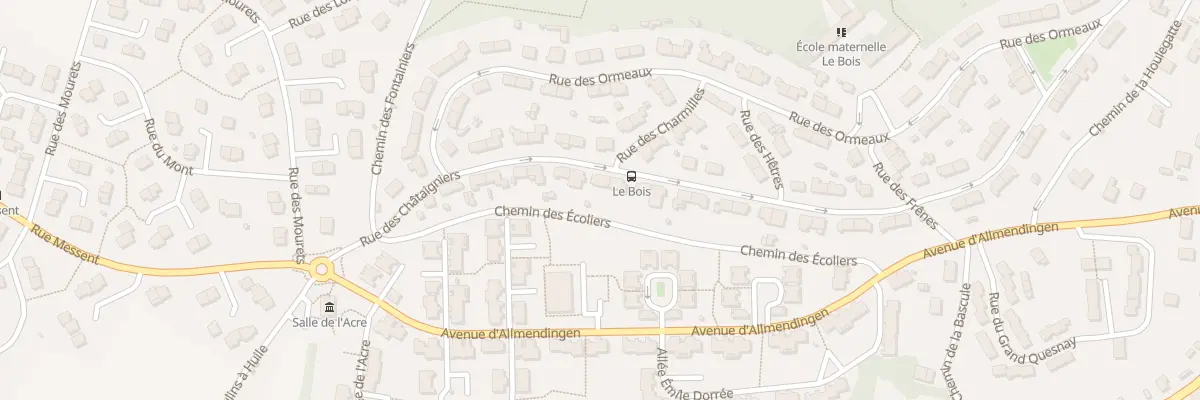 Plan du 58 Rue des Chataigniers à Cherbourg-en-Cotentin