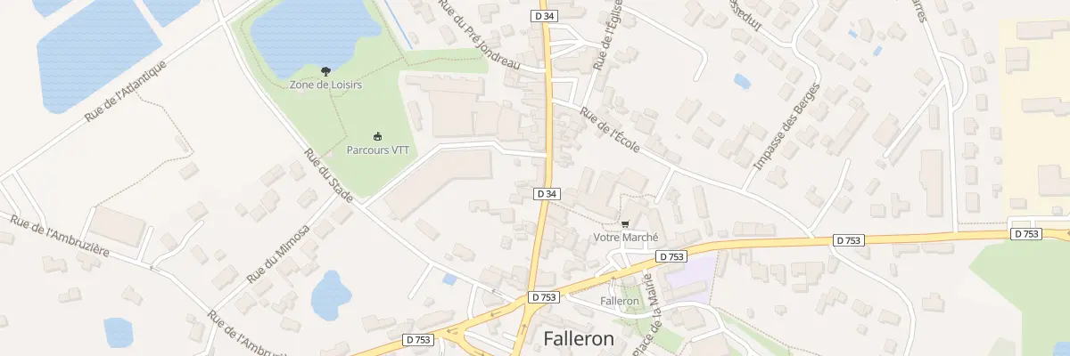 Plan du 11 Rue de nantes à Falleron