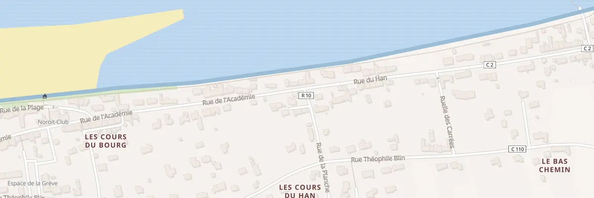 Plan du 56 Rue de l’Académie à Cherrueix
