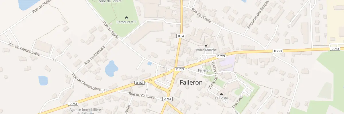 Plan du 1 Rue de nantes à Falleron