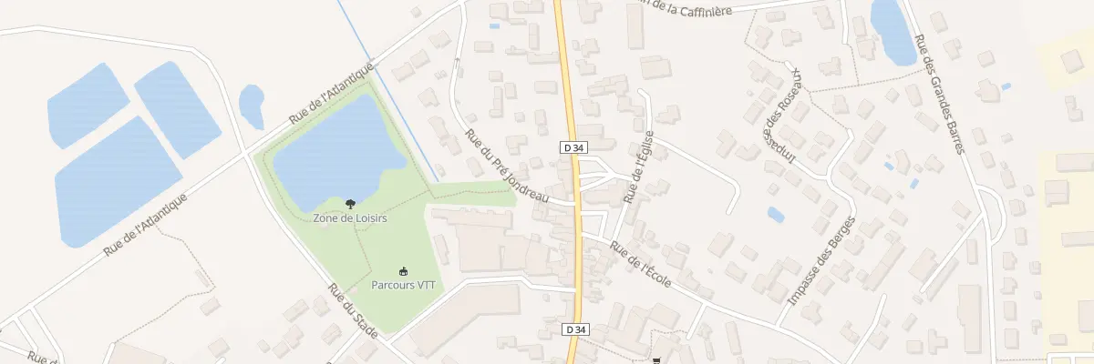 Plan du 23 Rue de nantes à Falleron