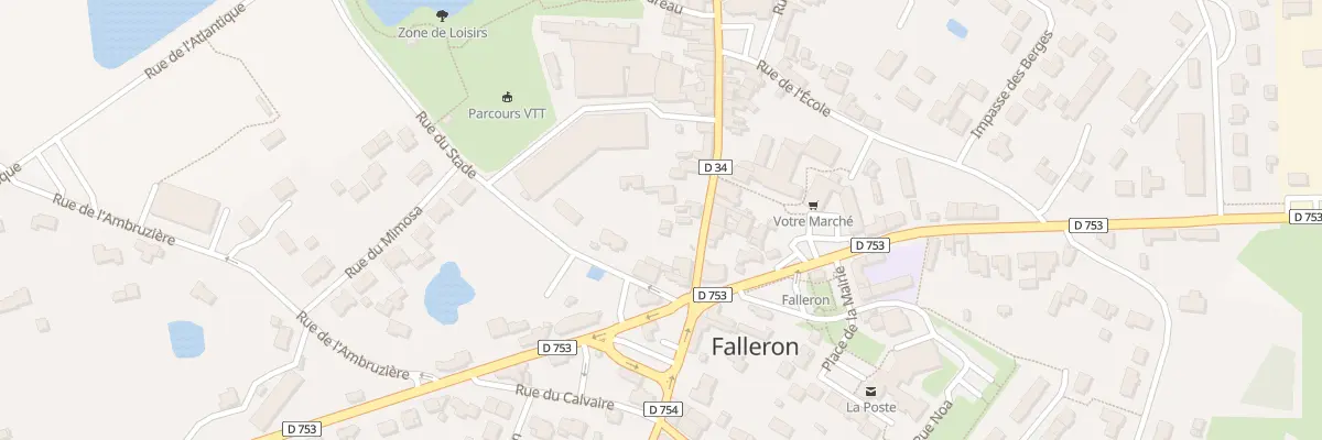Plan du 5 Rue de nantes à Falleron
