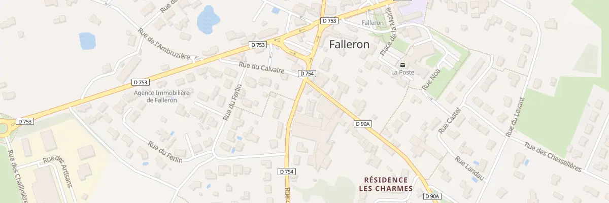 Plan du 11 Rue de saint-gilles à Falleron