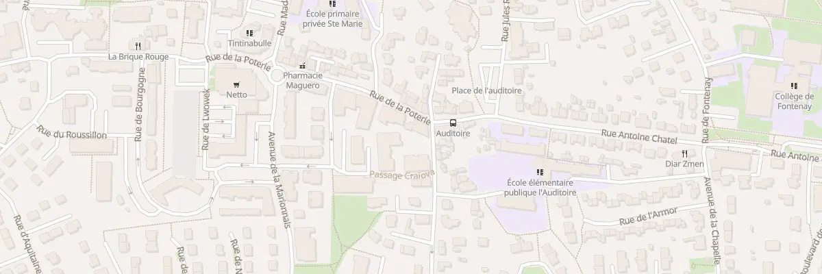 Plan du 2 Rue de Fenidan à Chartres-de-Bretagne