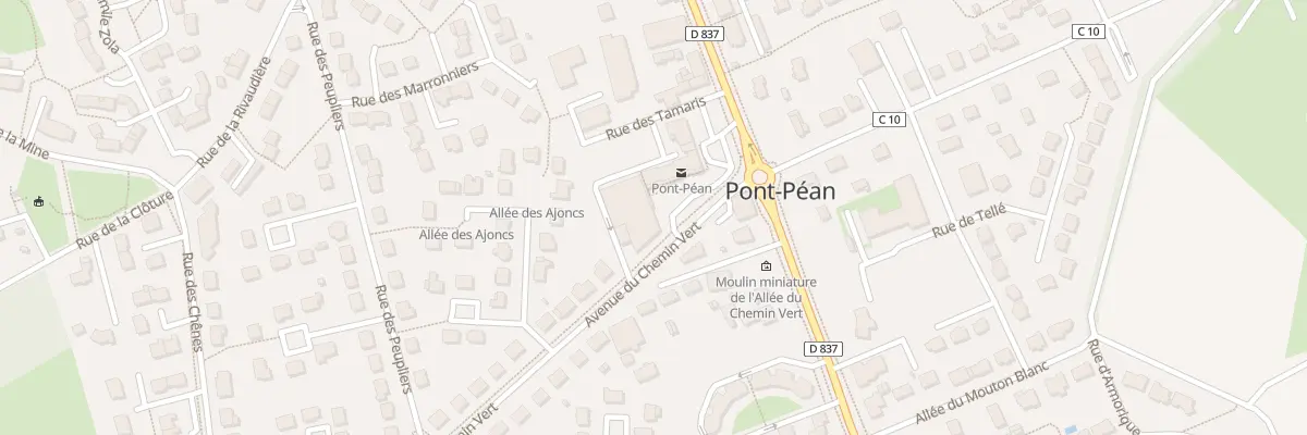 Plan du 76 Rte de Nantes à Pont-Péan