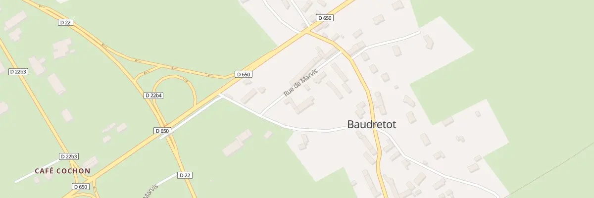 Plan du 12 Beaudretot à Virandeville