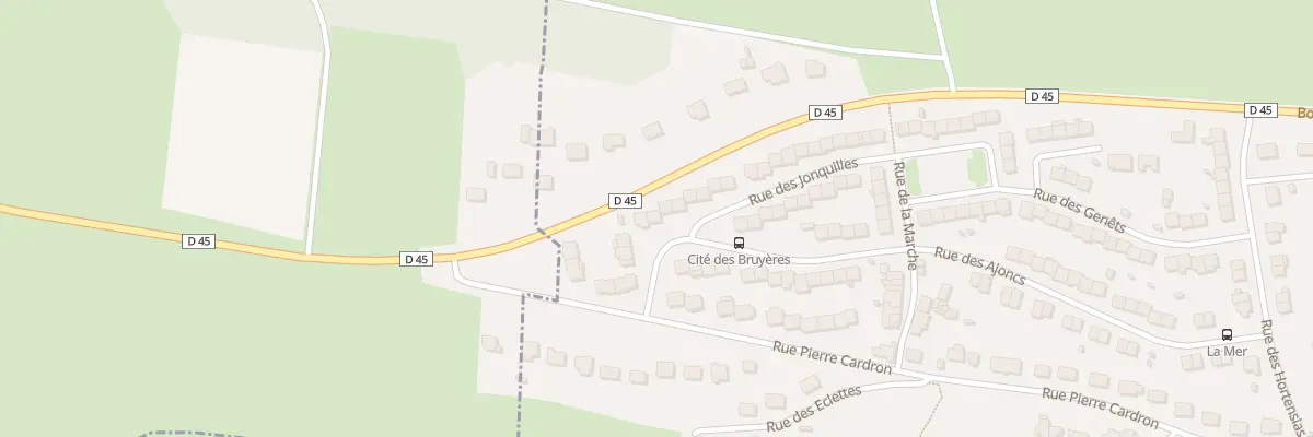 Plan du 58 Rue des Jonquilles à Cherbourg-en-Cotentin