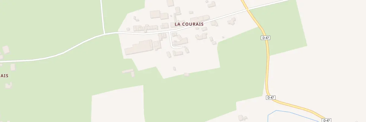 Plan du 5232 La Courais à Poligné
