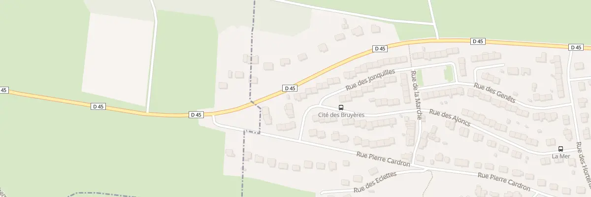 Plan du 60 Rue des Jonquilles à Cherbourg-en-Cotentin