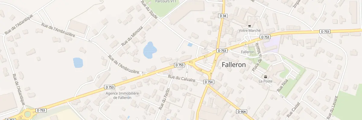 Plan du 66B Rue nationale à Falleron