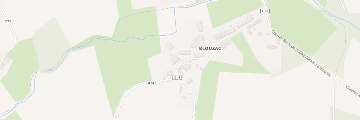 Plan du 16 Blouzac à La Grigonnais
