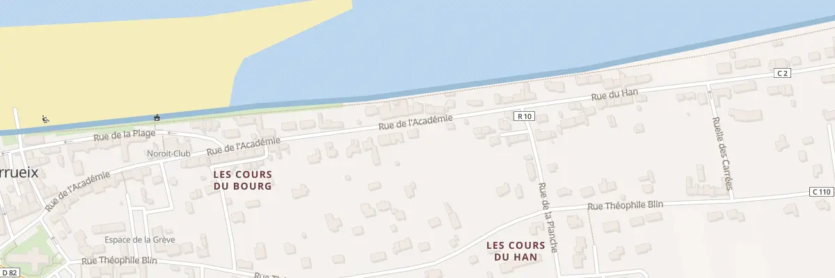 Plan du 52 Rue de l’Académie à Cherrueix