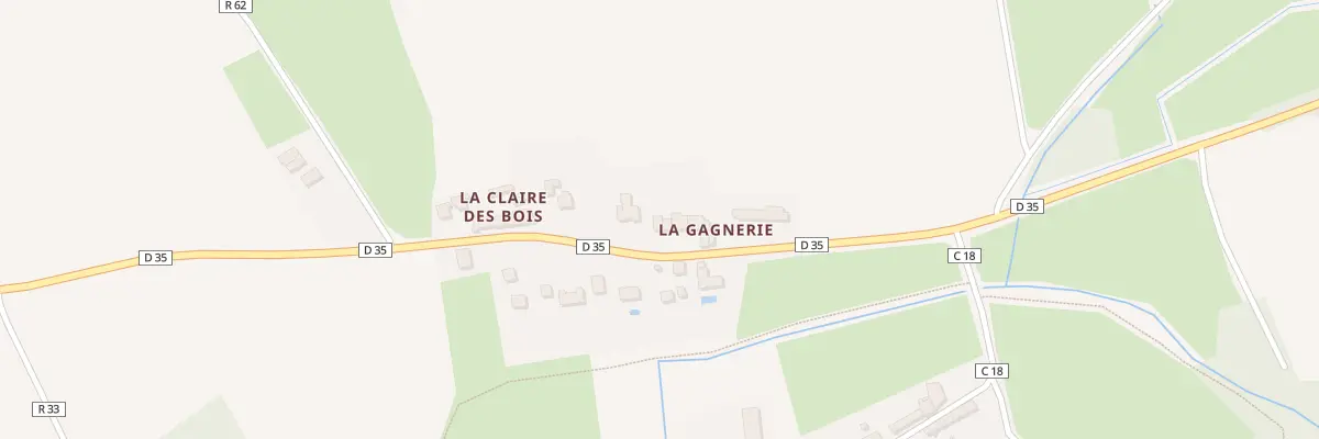 Plan du 10 La Gagnerie à La Grigonnais