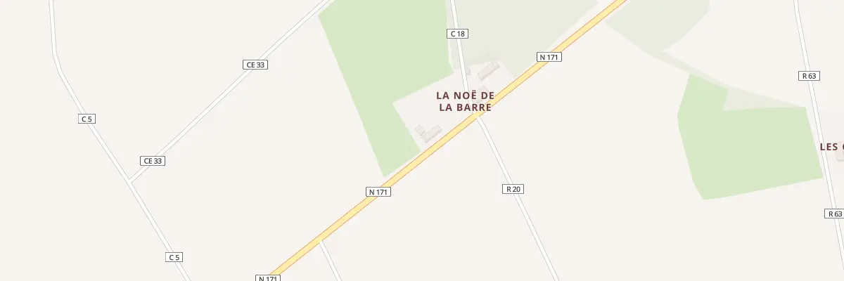 Plan du 1 La Noe de la Barre à La Grigonnais