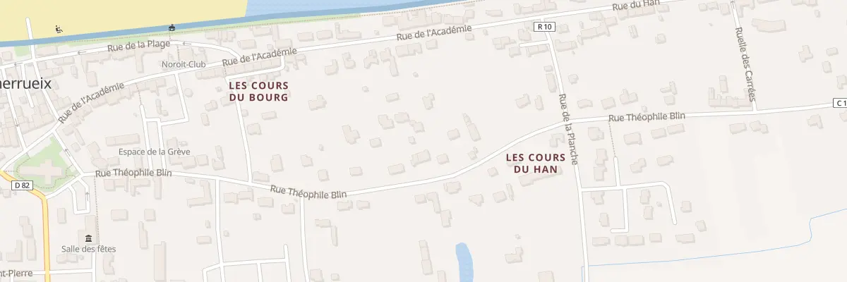 Plan du 23E Rue Théophile Blin à Cherrueix