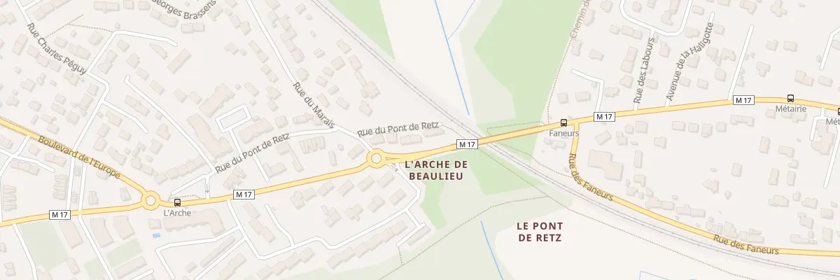 Plan du 38 Rue du Pont de Retz à Couëron