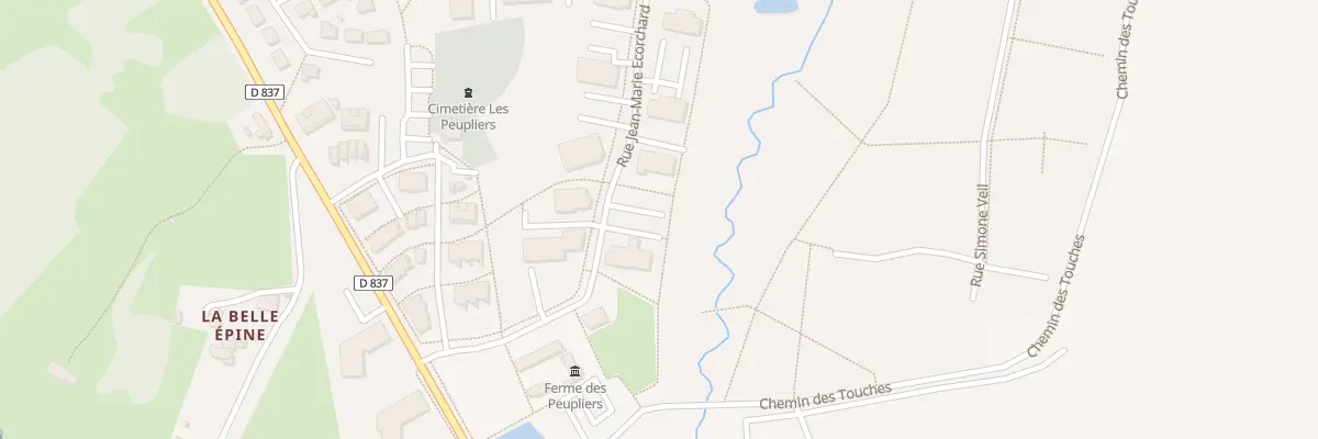 Plan du 12 Rue Jean-Marie Ecorchard à Chartres-de-Bretagne