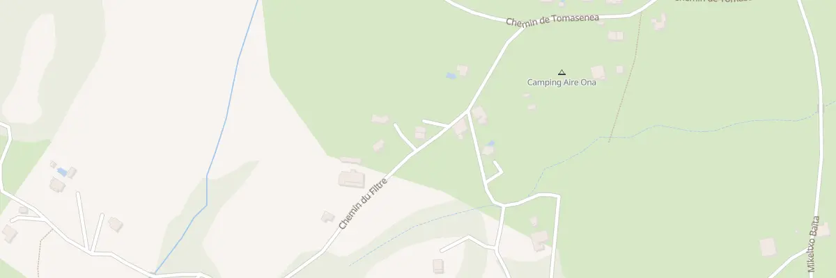 Plan du 200 Rte du Filtre à Urrugne