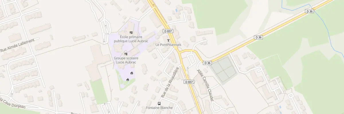Plan du 42 Rte de Nantes à Pont-Péan