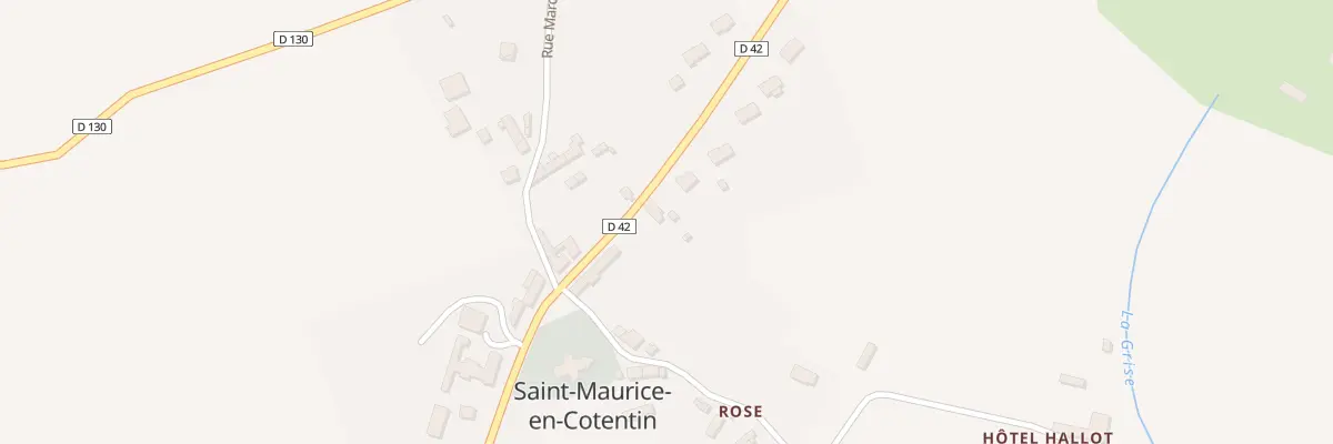 Plan du 11 Village de l’Eglise à Saint-Maurice-en-Cotentin