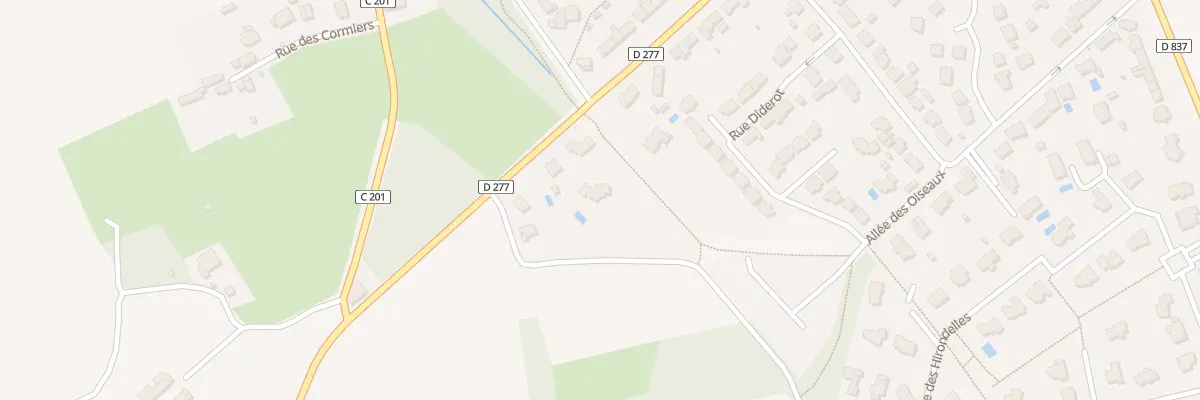 Plan du 57B Rte de Laillé à Pont-Péan