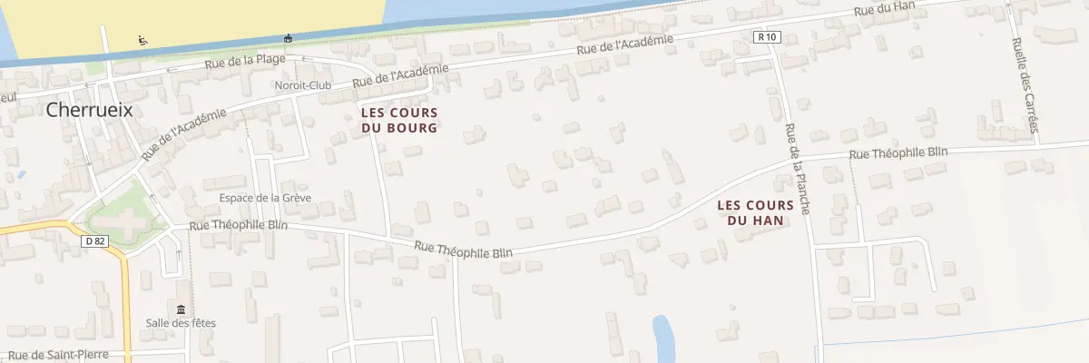 Plan du 21D Rue Théophile Blin à Cherrueix